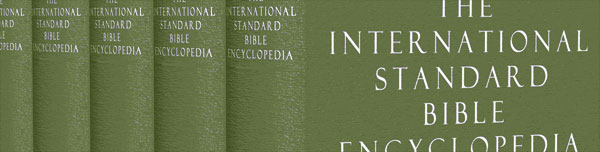 Picture of the International Standard Bible Encyclopedia 5-volume set.